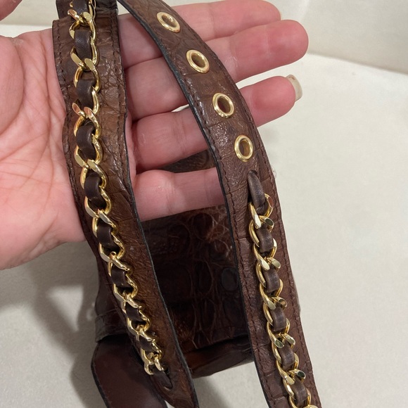 Rare🔥🔥Chanel Alligator Vintage Waist Flap Bag - Picture 7 of 16